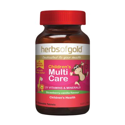 Herbs of Gold Children's Multi Care Chewable 60t
